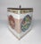 Beautiful antique Japanese Imari porcelain water vessel or mizusashi from the Meiji period. Decorated with medallions of...