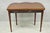 Antique Sheraton Federal Mahogany Urn Inlay Flip Serpentine Console Game Table For Sale - Image 16 of 18