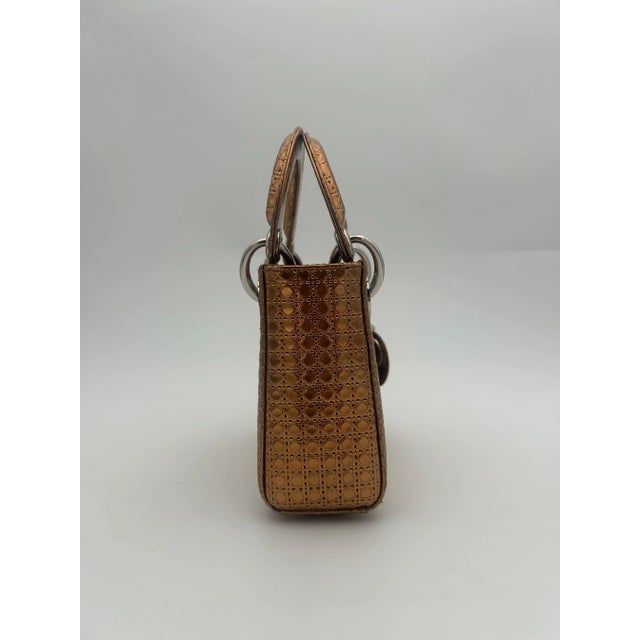 Animal Skin Christian Dior "Lady Dior Mini" Prototype Marketing Edition For Sale - Image 7 of 12