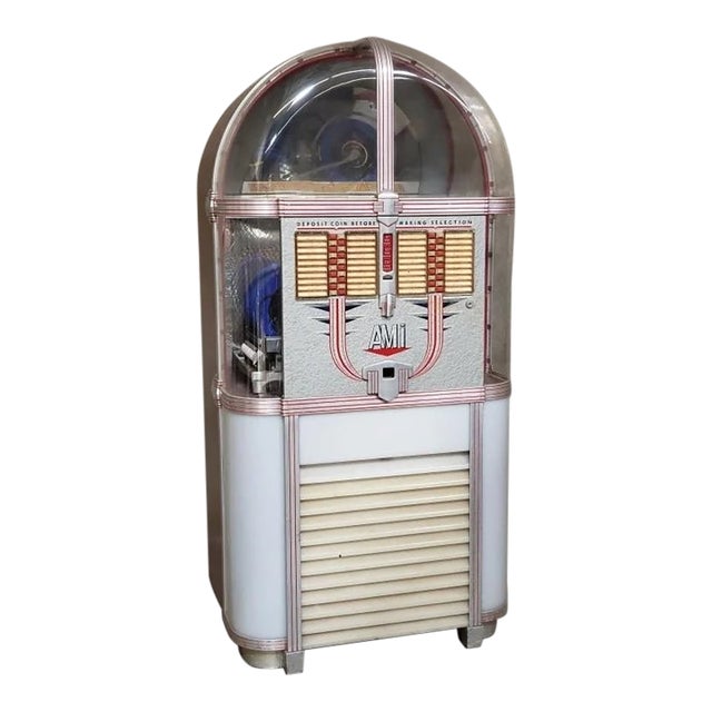 1950's White Ami Jukebox Model C40 For Sale