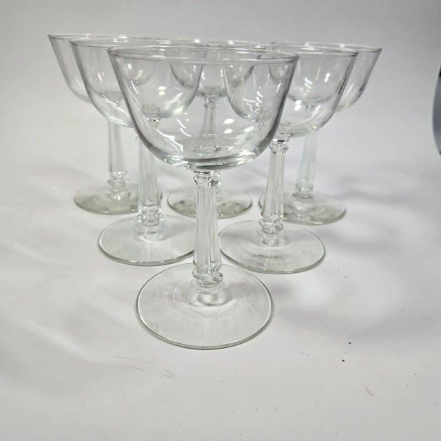 Mid-Century Cocktail Glasses- Set of 6 For Sale - Image 12 of 12