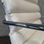 Chrome Vintage White Leather and Chrome Lounge Chair Attributed to Knoll For Sale - Image 8 of 12