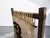 Mid-Century Modern Vintage Mid-Century Woven Fiber Art Stylized Animal Motif Wall Hanging on Wood Frame For Sale - Image 3 of 12