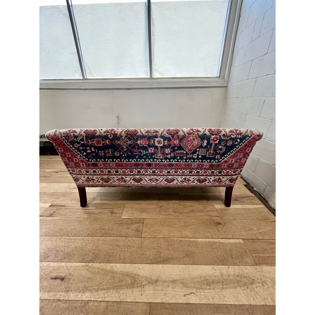 Turkish Anthropologie Kilim Style Sofa For Sale - Image 3 of 7