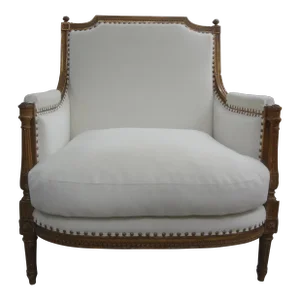 19th Century French Louis XVI Style Giltwood Marquise or Bergere
