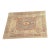 Aubusson Flatweave Rug in Gold, Beige-Brown & Blue Florals For Sale