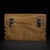 Chinese Rosewood Carved Dragon Treasure Box With Brass Hardware For Sale - Image 9 of 10