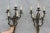 Metal Large Louis XV Style Bronze Sconces with 5 Bulb Lights, Set of 2 For Sale - Image 7 of 11