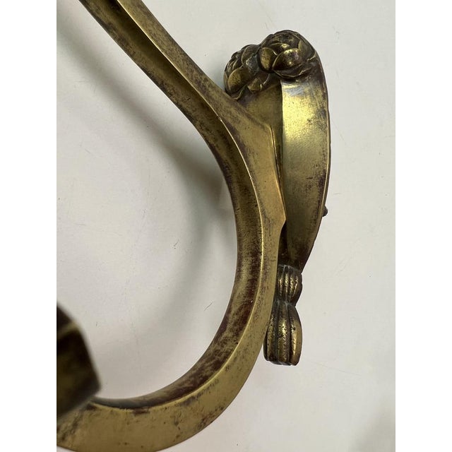 Gold Empire Bronze Coat Hooks, 1850s, Set of 5 For Sale - Image 8 of 16