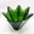 Mid 20th Century Mid-Century Modern Blenko Emerald Green 7 Point Star Bowl – With Original Label For Sale - Image 5 of 15