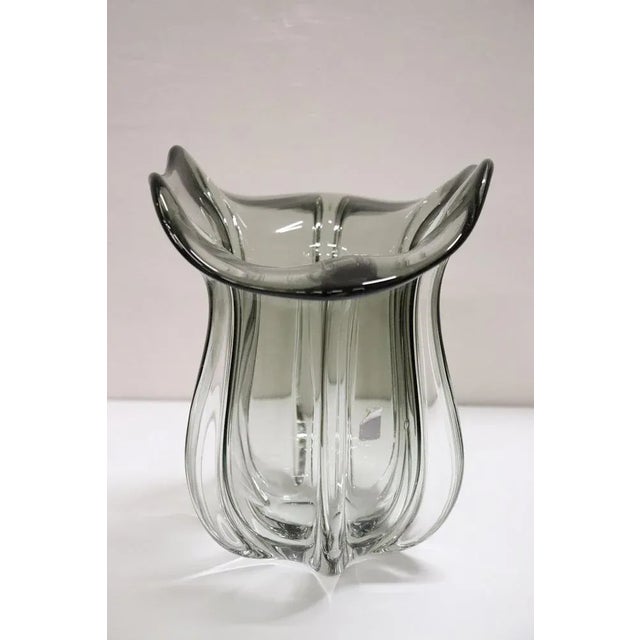 Murano Artistic Glass Vase, 1970s For Sale - Image 4 of 9