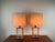 Silver Vintage Table Lamps in Acrylic Glass and Chromed Metal from Banci Firenze, 1970s, Set of 2 For Sale - Image 8 of 9