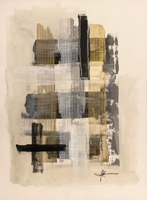 "Untitled 97" Contemporary Abstract Acrylic Painting by J. Kent Martin