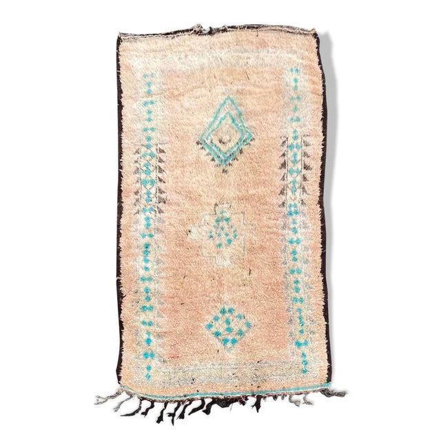 Vintage Moroccan Boujaad Rug For Sale - Image 6 of 6