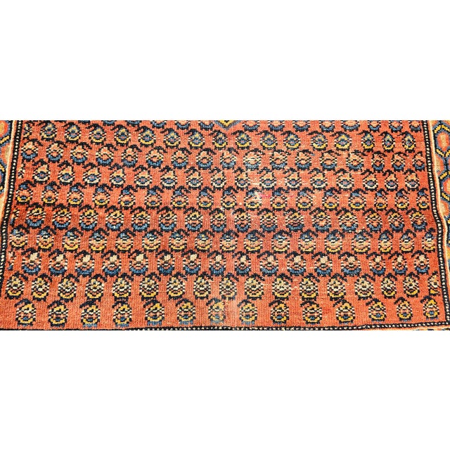 Persian Antique Malayer Rug, Hand-Knotted Wool, Paisley Pattern, 4x6, Brick Red & Ivory For Sale - Image 3 of 17