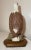 Vintage Hand Carved Wood Folk Art Bald Eagle Bird With Fish Sculpture Statue For Sale - Image 13 of 17