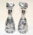 Vintage Carrol Boyes Man & Women Collectible Aluminum Bottle & Stopper Vessels- a Pair For Sale - Image 11 of 12