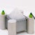 Gray Tobruk Table Lamp by Matteo Thun and Andrea Lera for Bieffeplast, 1980s For Sale - Image 8 of 16