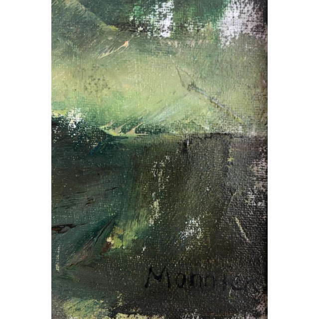 Modern Charles Monnier, Portail à la Campagne, Oil on Canvas, Framed For Sale - Image 3 of 10