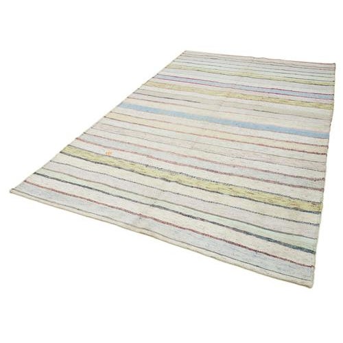 Vintage Turkish Flatweave Kilim Rug For Sale - Image 3 of 7