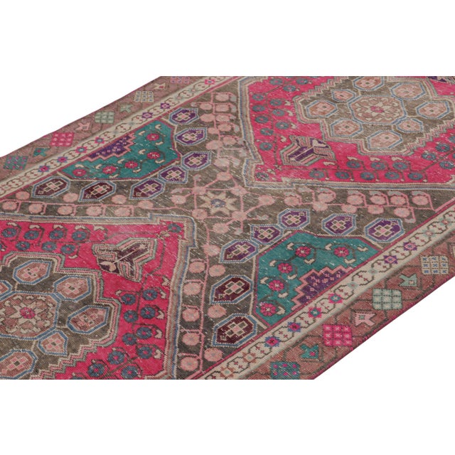 Hand knotted in wool on cotton, a 4x8 Persian Shiraz rug circa 1970-1980 - latest to join Rug & Kilim’s vintage...