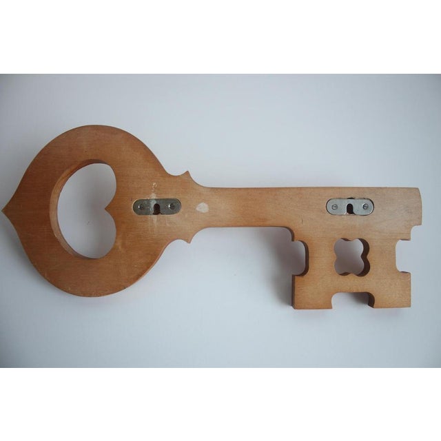 Wood Vintage Wooden Wall Hanger, 1960s For Sale - Image 7 of 9