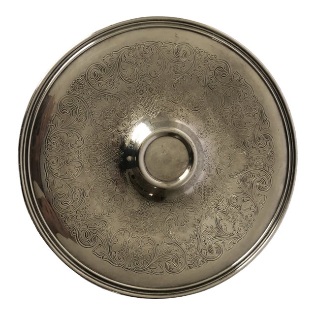 Vintage Rogers H’dourves Tray Silverplate 12” For Sale