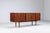 Scandinavian symmetric sideboard in Santos rosewood, Denmark 1960s. A beautifully proportioned Danish modern sideboard...