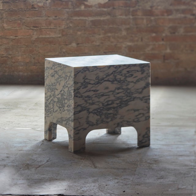 The Japan Side Table is a sculptural side table defined by clean architectural lines and balanced geometric proportions....