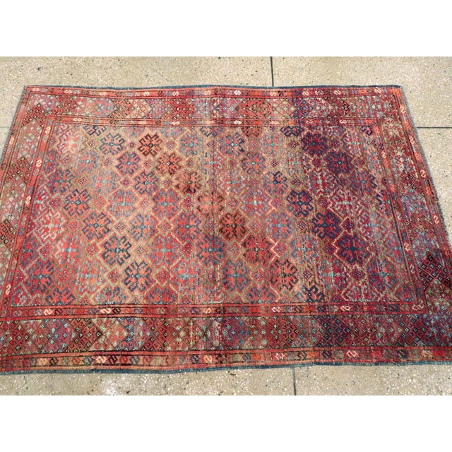 Galerie Shabab Collection Mid-20th Century Afghan Baluch Rug For Sale In New York - Image 6 of 8