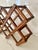 Vintage Hand Carved Folding Wood Wine Rack For Sale - Image 4 of 6