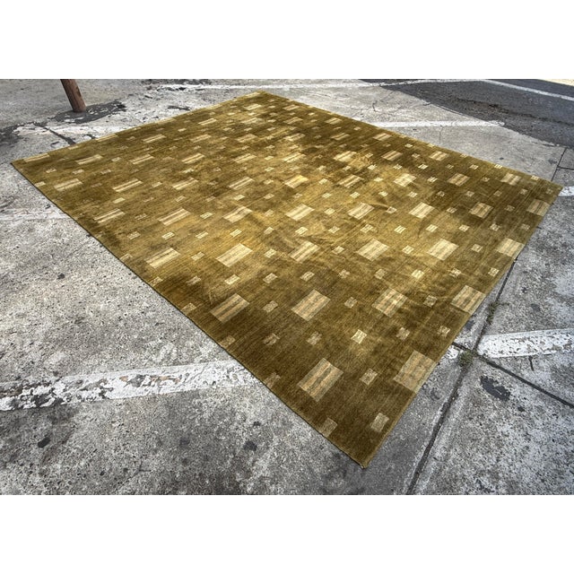 8ft 3in × 10ft 1in Barbara Barry for Tufenkian Floating Earth Area Rug For Sale - Image 10 of 12