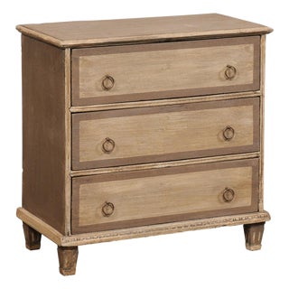 18th Century English Swedish Style Petite Chest For Sale