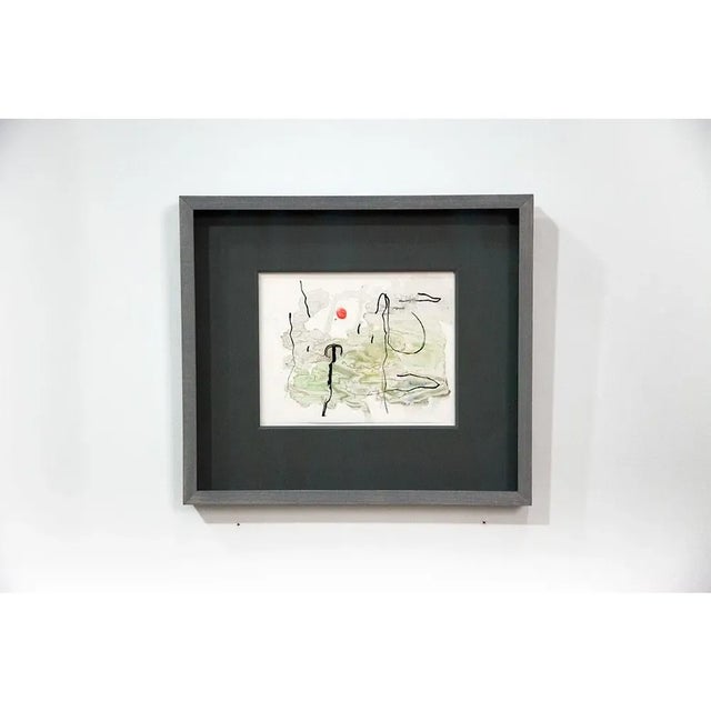 Joan Miro Limited Edition Watercolor Framed Lithograph For Sale In Atlanta - Image 6 of 9