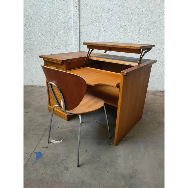 German Meccano Desk, 1970 For Sale - Image 9 of 15