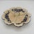 Blue Vintage Blue and White Floral Divided Relish Dish With Scalloped Rim For Sale - Image 8 of 10