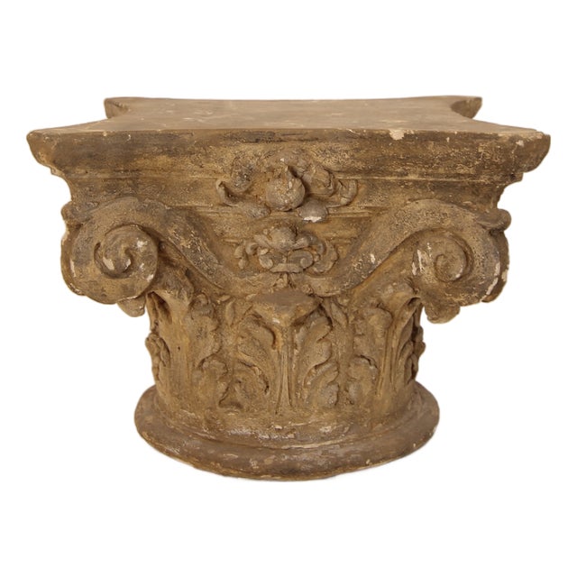 Corinthian Style Capital Coffee Table, 1890s For Sale