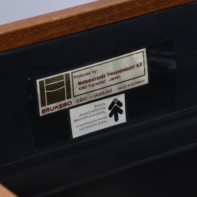 Bruksbo Norwegian Korbo Teak Planter Bench or Coffee Table, Attributed to Torbjørn Afdal For Sale - Image 12 of 18