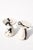 Vintage Danish Splatter Ceramic Candlesticks by Karsten Nielsen, 1980s, Set of 2 For Sale - Image 4 of 10
