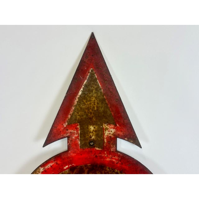 1940s Antique German Military Road Sign, 1940s For Sale - Image 5 of 8