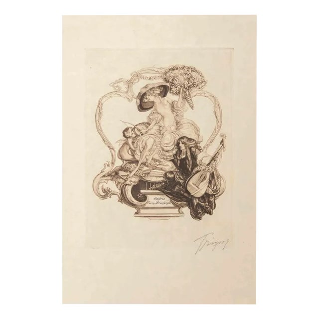 Fraz von Bayros, Bayros portfolio III, 1913, Photographic Paper For Sale