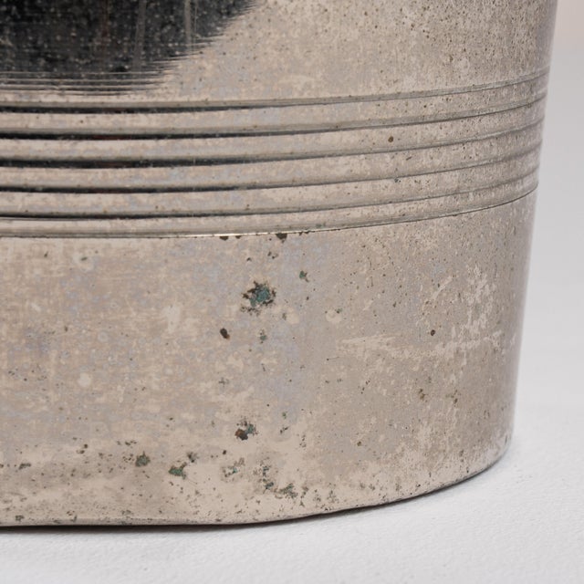 Mid 20th Century France Silver Ice Bucket For Sale - Image 13 of 15