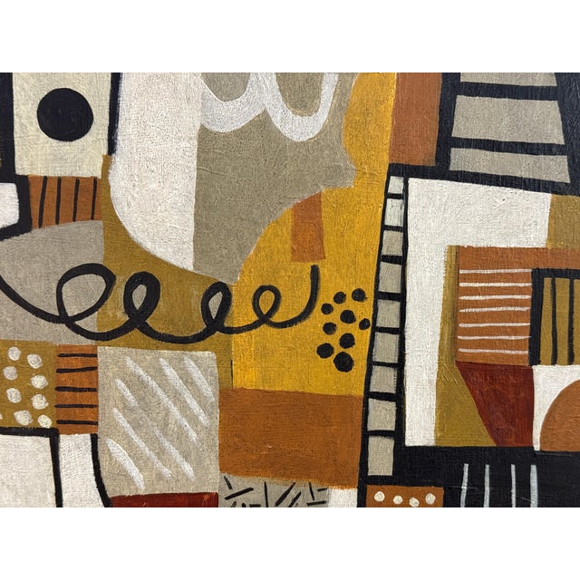 Noted Palm Springs Artist Gary Janis Framed Abstract 2013 For Sale - Image 11 of 12