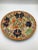 A stunning and rare antique English hand painted, highly decorated plate for display. The design is just exquisite. The...