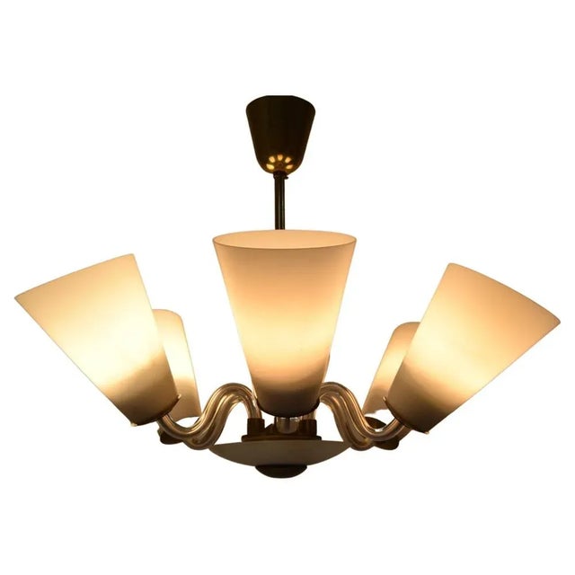Mid-Century Chandelier by Kamenicky Senov, 1960s For Sale - Image 17 of 17