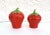 Vintage Ceramic Strawberry Salt & Pepper Shakers -2 Pieces For Sale - Image 4 of 8