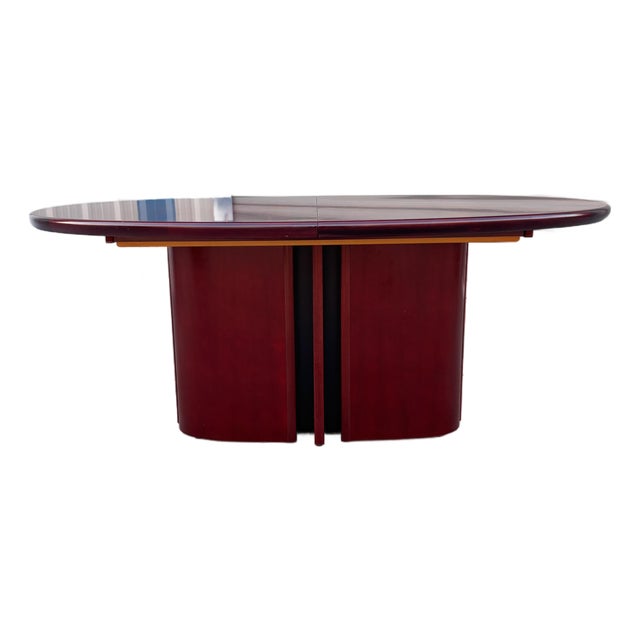1960s Danish Modern Oval Rosewood Dining Table by Skovby Møbelfabrik For Sale