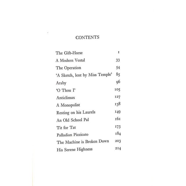 Traditional "Tit for Tat and Other Tales" 1972 Acton, Harold For Sale - Image 3 of 8