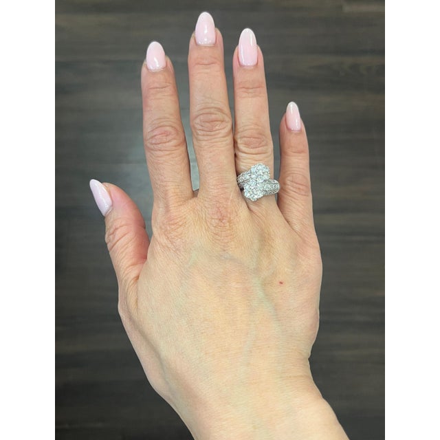 This exquisite ring is a stunning piece of fine jewelry with a total carat weight of 2.24. Crafted in the United States,...