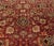 Late 19th Century Antique Indian Agra Burgundy Background Rug For Sale - Image 5 of 8